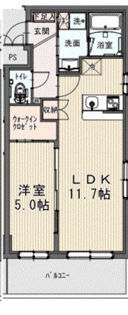 パインハーストコンドミニアムの物件間取画像